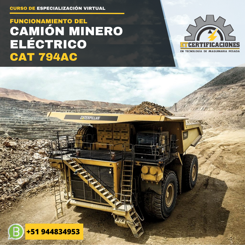 Camión Minero Eléctrico CAT 794AC