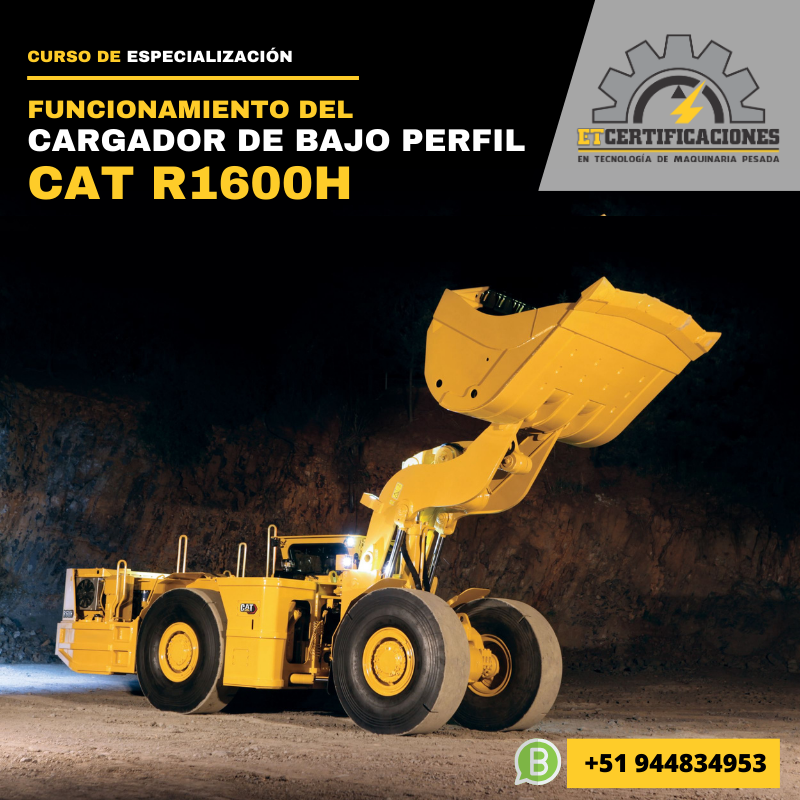 Cargador de Bajo Perfil CAT R1600H
