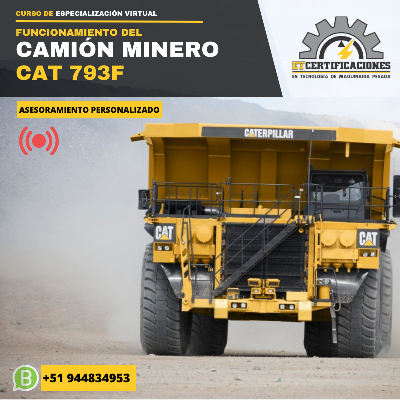 Certificaciones en Máquinas Caterpillar